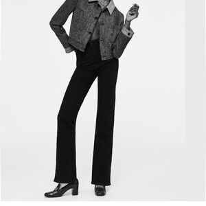 FRAME black bootcut jeans